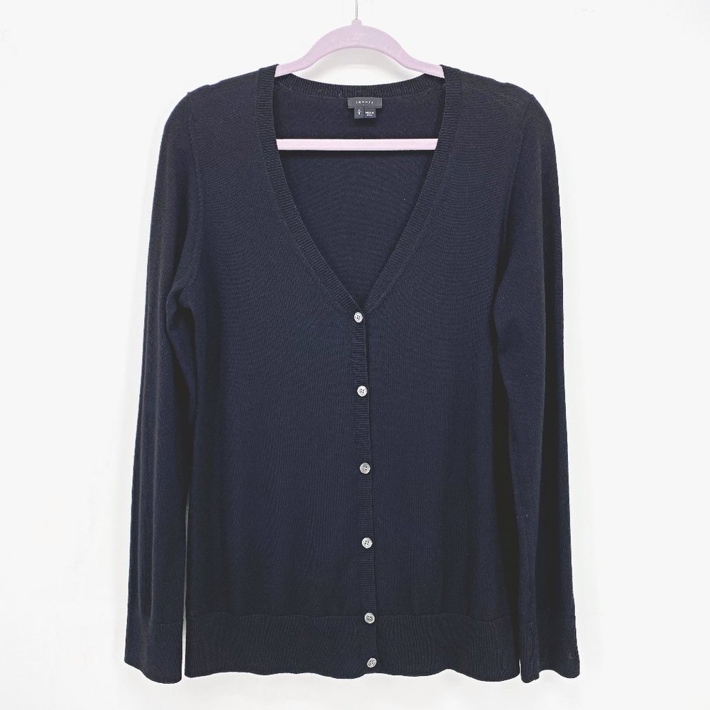 Theory Simler V-neck Button Front Cardigan‎